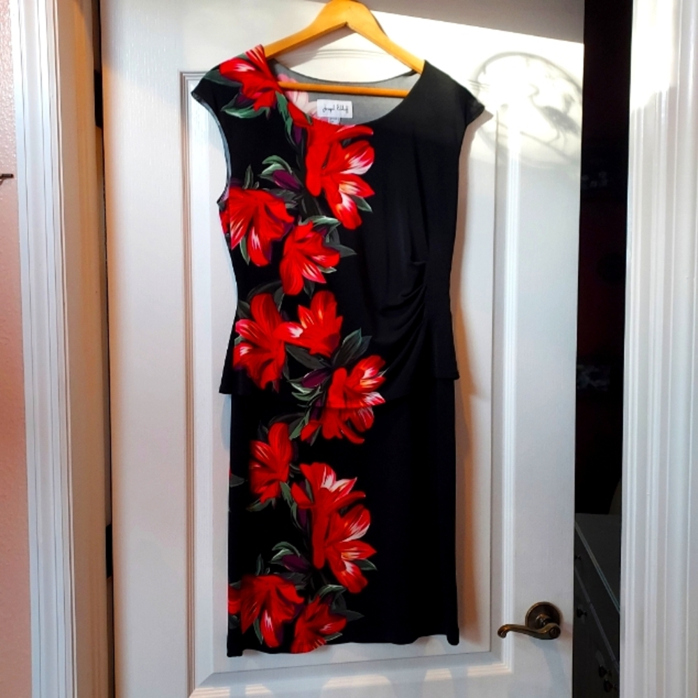 Joseph Ribkoff Size 10 Tiered Dress